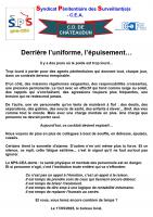 Communique sps cd de chateaudun derriere l uniforme l epuisement 2025 05 17 page 0001