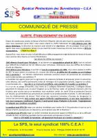 Communique sps cp de la seine saint denis etablissement en danger 2025 05 23 page 0001