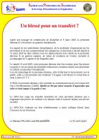 Communique sps ma auxerre un blesse pour un transfert 2025 04 17 page 0001