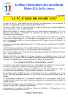 Grand vide