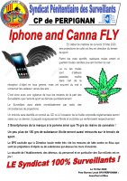 Perpignan iphone and canna fly