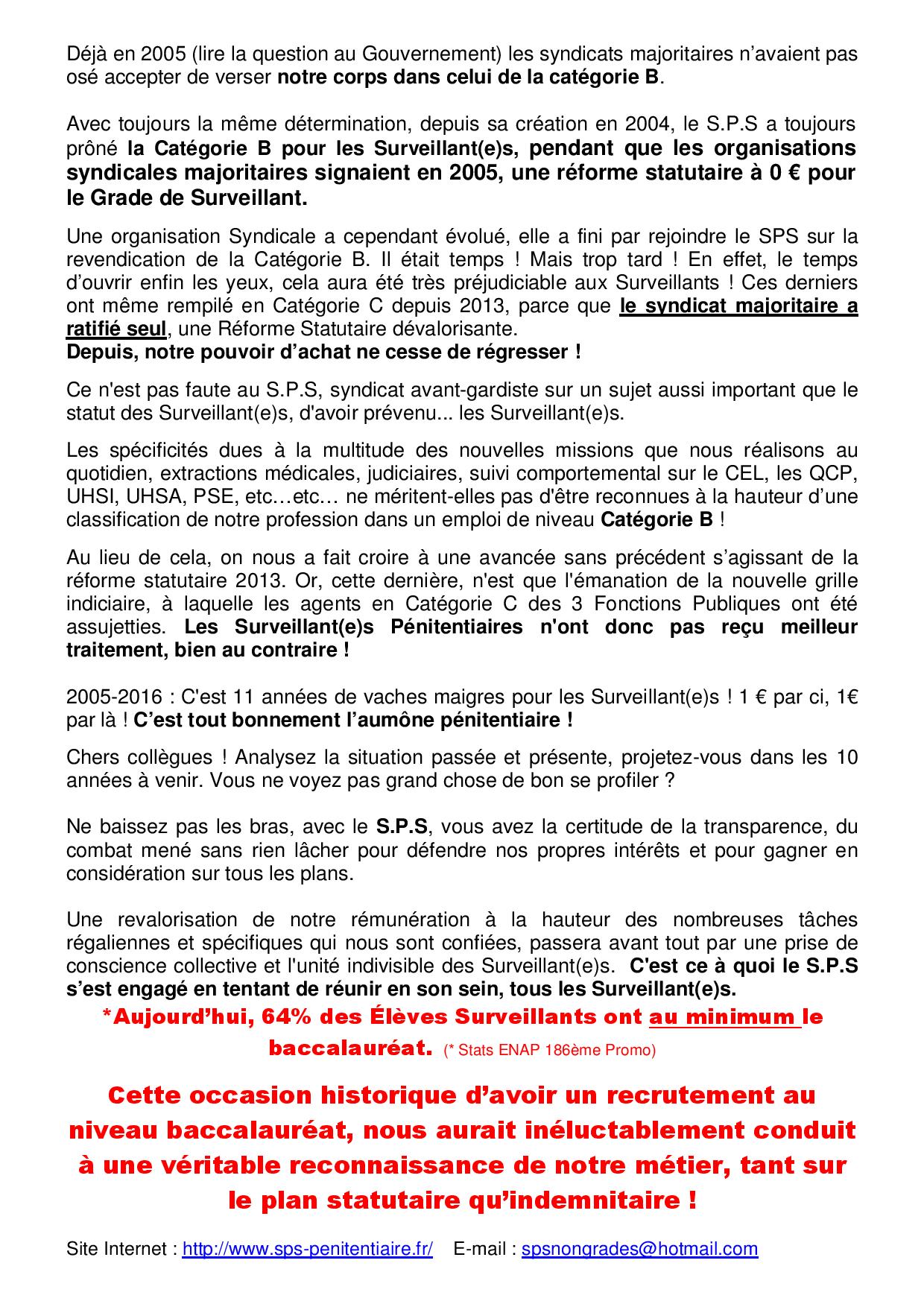 Re forme statutaire des surveillants en cat b 1 page 003